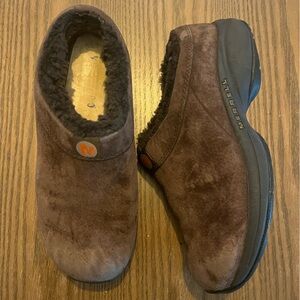 Merrell Brown Suede Flats